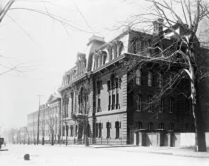 Convent Prints: Exterior view of Georgetown Visitation Preparatory School