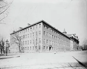 Convent Prints: Exterior view of Georgetown Visitation Preparatory School