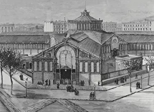 Market Prints: Exterior view of the new San Antonio Market