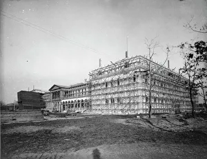 Chicago World Fair Prints: Exterior of Woman's Building