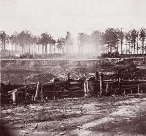 Russell Gallery: Extreme Left of Bermuda Hundred Lines, 1861-65. Creator: Andrew Joseph Russell