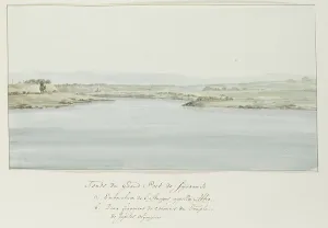 Extremity of the great port of Syracuse, 1778. Creator: Louis Ducros
