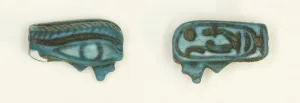 Eye of Horus (Wedjat) Amulet, Egypt, New Kingdom, Dynasty 18, reign of Amenhotep III