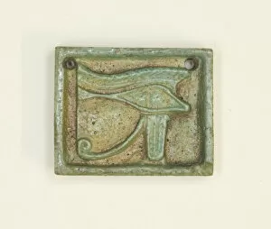 Eyes Collection: Eye of Horus (Wedjat) Amulet, Egypt, Late Period, Dynasty 26-30 (664-343 BCE)