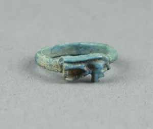 Wedjat Prints: Eye of Horus (Wedjat) Finger Ring, Egypt, New Kingdom, late Dynasty 18 (about 1325 BCE)