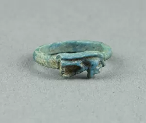 Eye of Horus (Wedjat) Finger Ring, Egypt, New Kingdom, late Dynasty 18 (about 1325 BCE)