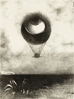 Redon Prints: The Eye, Like a Strange Balloon