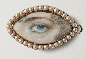 Richard Cosway Prints: Eye Miniature, Ann Fryer (prob. b. 1768), 1787. Creator: Unknown