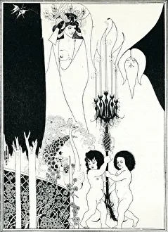 The Eyes of Herod, 1894, (1912). Artist: Aubrey Beardsley