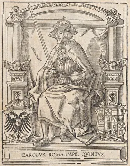 Double Headed Eagle Prints: Eyn new kunstlichboich, Page 2 verso, 1529. 1529. Creator: Anton Woensam