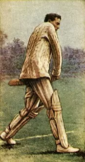 Batsman Collection: F. E. Woolley (Kent), 1928. Creator: Unknown