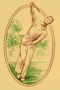 Tennis Court Prints: F. J. Perry, c1935. Creator: Unknown