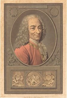 Alix Pierre Michel Collection: F. M. Arouet de Voltaire. Creator: Pierre Michel Alix