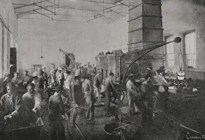 The Fabrica Nacional de Moneda y Timbre, Madrid, Spain, 1898. Creator: Enrique Laporta Valor
