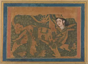 Chimaera Gallery: The Fabulous Creature Buraq, ca. 1660-80. Creator: Unknown