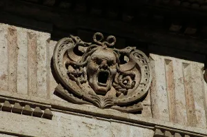 Facade, Barberini Palace (now the Galleria Nazionale d'Arte Antica), Rome, Italy, 17th cent (2009). Creator: LTL