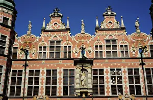 Facade detail, Great Arsenal, Gdansk, Poland, 17th centry (2015). Creator: Unknown