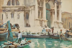 The Facade of La Salute, Venice, c1903. Creator: Sargent, John Singer (1856-1925)
