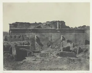Upper Egypt Egypt Africa Prints: Facade Posterieure, Grand Temple de Denderah (Teutyres), Haute Egypte