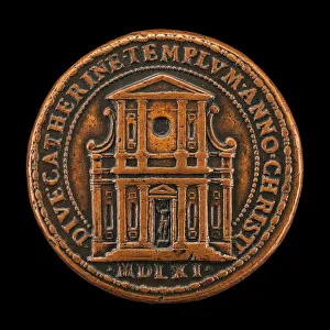Facade of Santa Caterina dei Funari, Rome [reverse], 1561