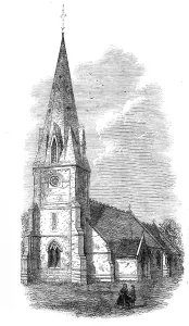 Faccombe Church, Hants. 1868. Creator: Unknown
