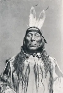 Robert Wilson Prints: Full face view of a Sioux Indian, 1912. Artist: Robert Wilson Shufeldt