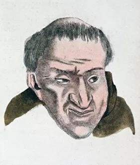 Cheating Gallery: The facial characteristics of a cheating, deceptive tempered person, 1808