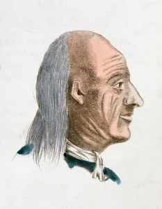 Johann Caspar Lavater Prints: The facial characteristics of a jovial and kind person