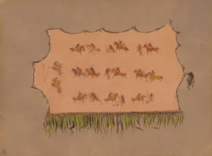 Storytelling Prints: Facsimile of Chief Four Mens Robe - Mandan, 1861 / 1869. Creator: George Catlin