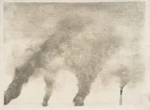 Monotype Gallery: Factory Smoke, 1877-79. Creator: Edgar Degas