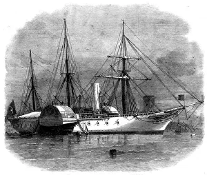 The Faid Gihaad, yacht of the Viceroy of Egypt, 1862. Creator: Unknown