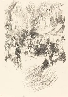 Maura Prints: The Fair, 1895 / 1896. Creator: James Abbott McNeill Whistler