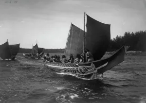A fair breeze, c1914. Creator: Edward Sheriff Curtis