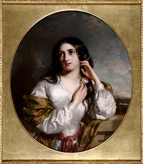 Guildhall Library Art Gallery: The Fair Friend, c1840. Artist: Charles Baxter