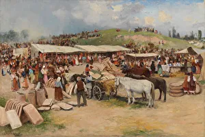 Fair, late 19th-early 20th century. Creator: Sergey Ivanovich Svetoslavsky