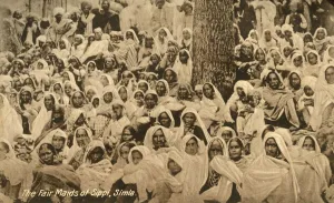 The Fair Maids of Sippi, Simla, c1918-c1939. Creator: Unknown The Fair Maids of Sippi, Simla, c1918-c1939. Creator: Unknown