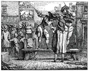 Fair Parade, (1885). Artist: Gillot