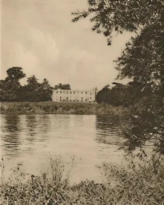 'Fair Thames Washes the Reedy Banks By Syon House', c1935. Creator: Donald McLeish 'Fair Thames Washes the Reedy Banks By Syon House', c1935. Creator: Donald McLeish