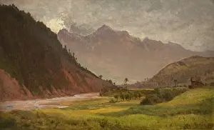 Meadow Prints: Fair Weather in the Pieniny Mountains, 1884. Creator: Wojciech Gerson