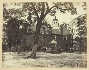 Tim Osullivan Prints: Fairfax Court-House, June 1863. Creator: Alexander Gardner