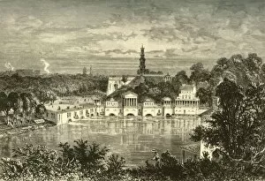 Belvedere Collection: Fairmount Water-Works, 1874. Creator: Granville Perkins