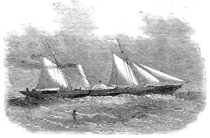 The Fairy Queen paddle-wheel despatch-boat for General Garibaldi, 1860. Creator: Unknown. The Fairy Queen paddle-wheel despatch-boat for General Garibaldi, 1860. Creator: Unknown