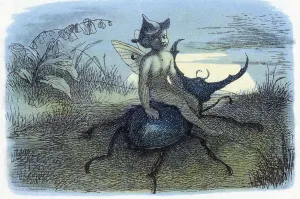 The Fairy Queens Messenger, c1870. Artist: Richard Doyle