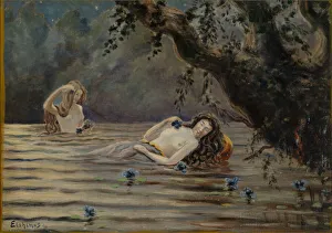 Louis M Eilshemius Prints: Fairy Tale, 1901. Creator: Louis Michel Eilshemius