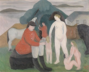 Nasjonalmuseet Prints: The Fairy-Tale, 1947. Creator: Rudolf Thygesen