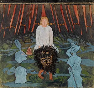 Ghost Prints: Fairy Tale II, 1896. Creator: Hugo Simberg