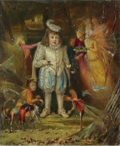Fairyland, 1887. Artist: Fitzgerald, John Anster (1832-1906) Fairyland, 1887. Artist: Fitzgerald, John Anster (1832-1906)