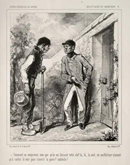 Faite et Gestes du Proprietaire. Creator: Paul Gavarni (French, 1804-1866)