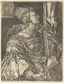 Faith, 1528. Creator: Heinrich Aldegrever