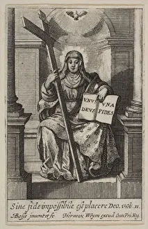 Faith, 1636. Creator: Abraham Bosse